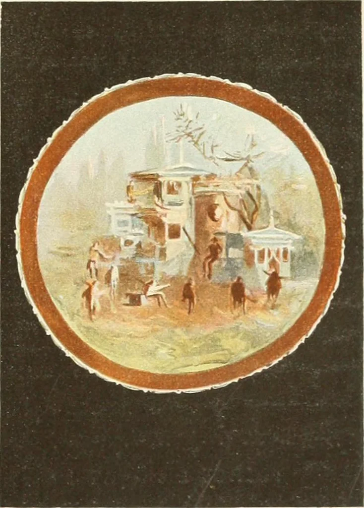 An illustration from Pompei : la ville, les moeurs, les arts, 1899, leaf 92