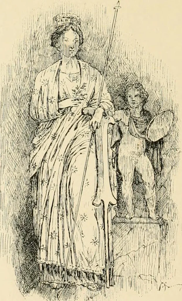 An illustration from Pompei : la ville, les moeurs, les arts, 1899, leaf 95