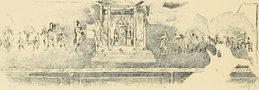 An illustration from Pompei : la ville, les moeurs, les arts, 1899, leaf 99