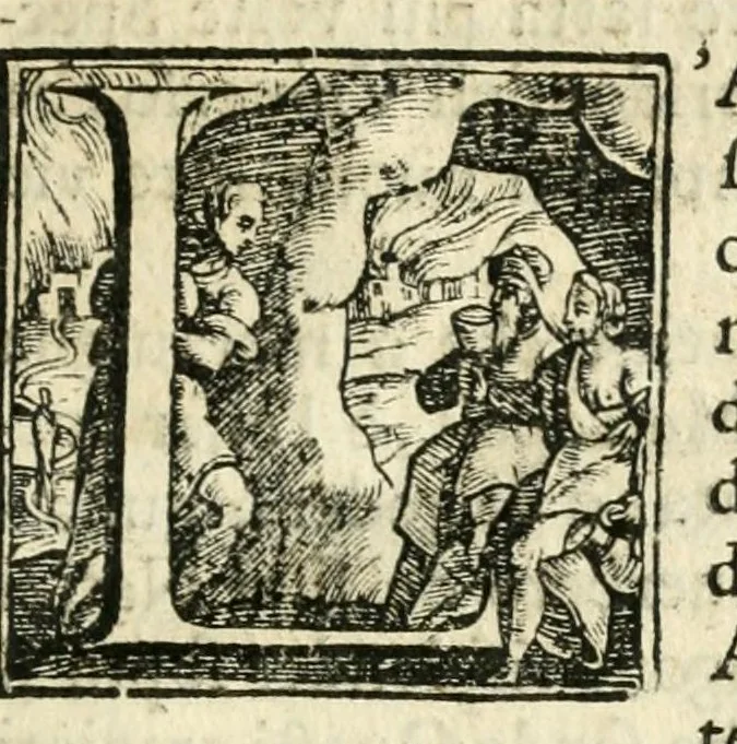 An illustration from Pompe natalizie celebrate nella felice nascita del real primogenito di Sauoia principe di Piemonte Vittorio Amedeo III : dall' augusta città di Torino, alli 24. giugno dell' anno M.DC.XC.IX, 1699, leaf 9