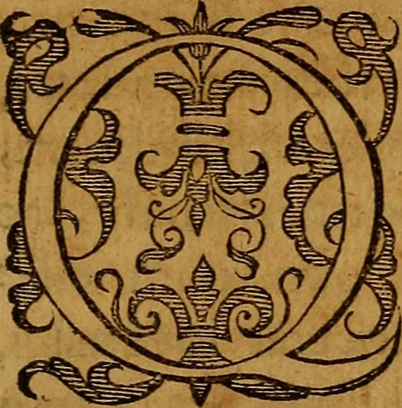 An illustration from Pomp. Gaurici Neapolitani De sculptura liber. Ludo. Demontiosii De veterum sculptura, caelatura, gemmarum scalptura, & pictura libri duo. Abrahami Gorlaei Antverpiani Dactyliotheca, 1609, leaf 12