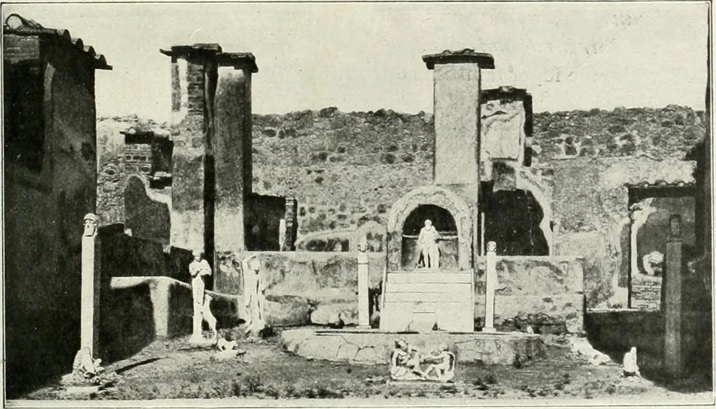 An illustration from Pompéi : histoire-vie privée, 1910, leaf 102
