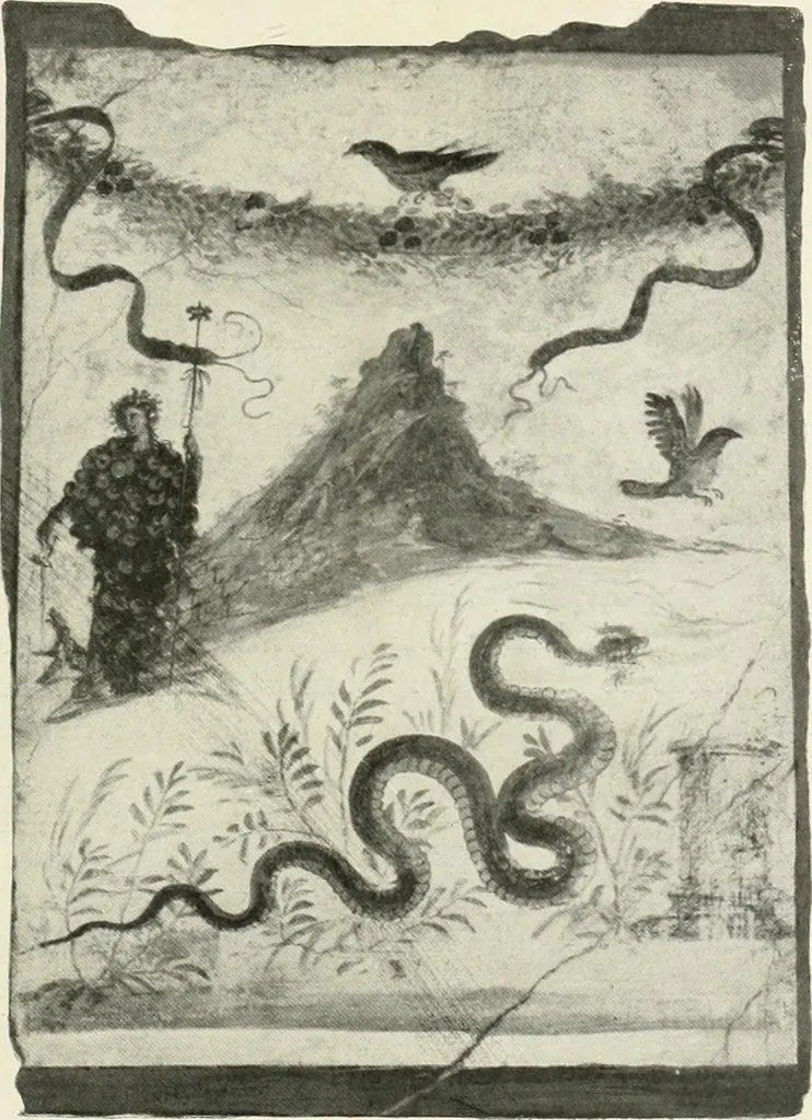 An illustration from Pompéi : histoire-vie privée, 1910, leaf 12