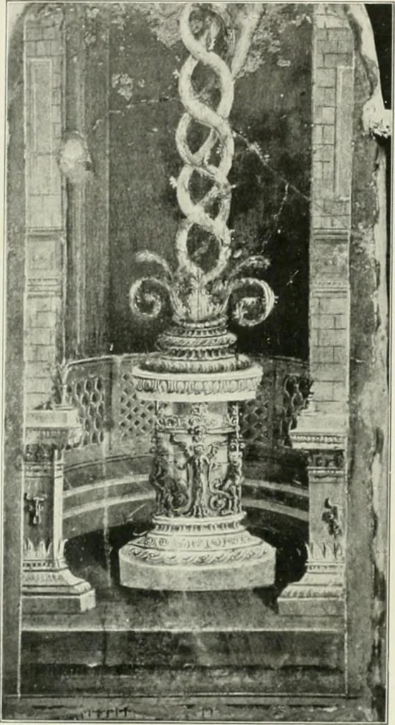 An illustration from Pompéi : histoire-vie privée, 1910, leaf 125