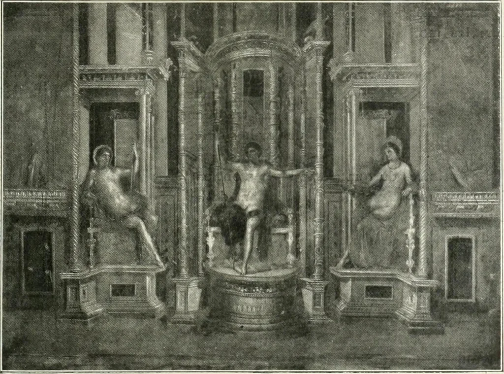 An illustration from Pompéi : histoire-vie privée, 1910, leaf 126