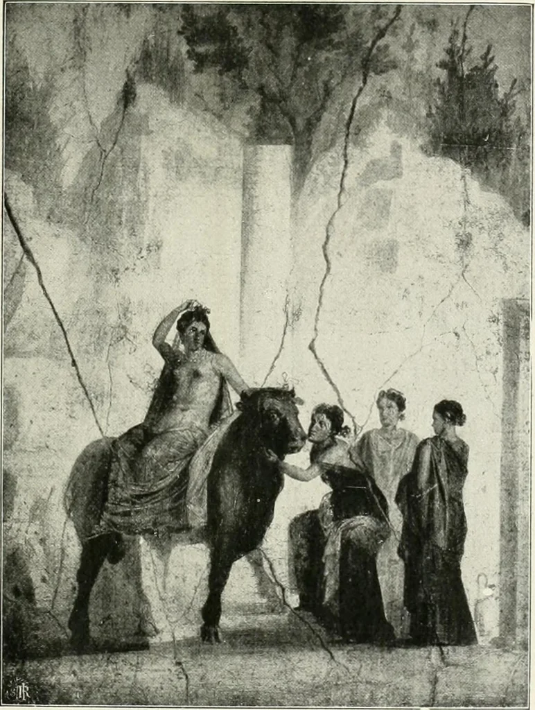 An illustration from Pompéi : histoire-vie privée, 1910, leaf 130