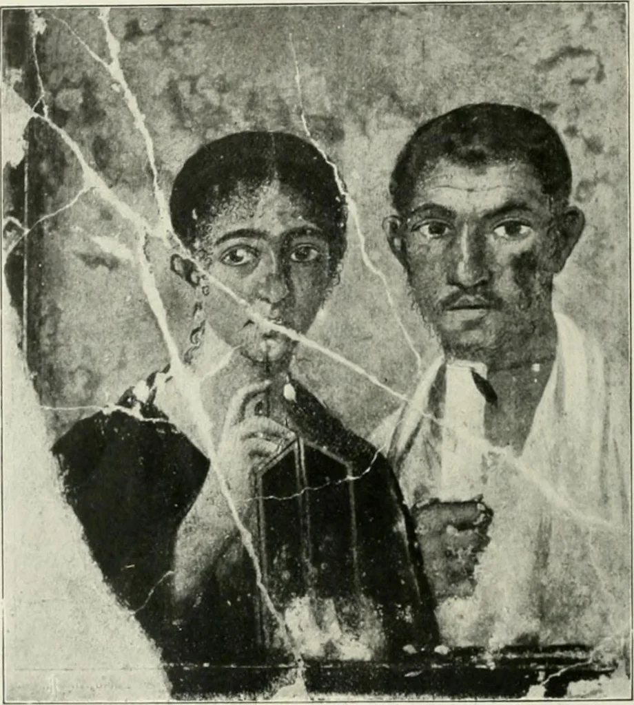 An illustration from Pompéi : histoire-vie privée, 1910, leaf 133