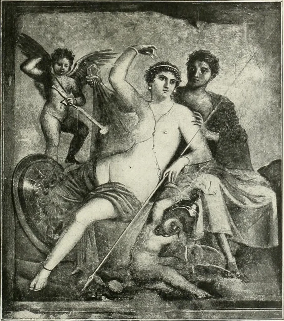 An illustration from Pompéi : histoire-vie privée, 1910, leaf 134