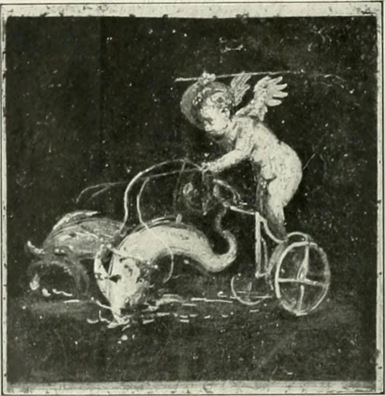 An illustration from Pompéi : histoire-vie privée, 1910, leaf 135