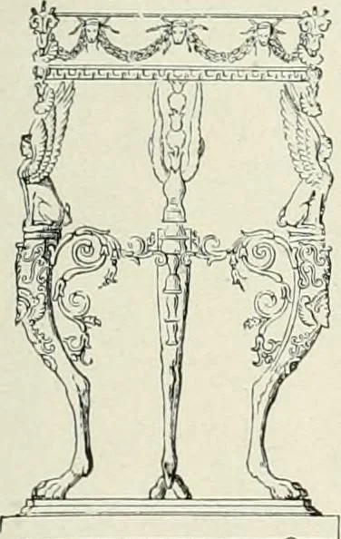 An illustration from Pompéi : histoire-vie privée, 1910, leaf 152