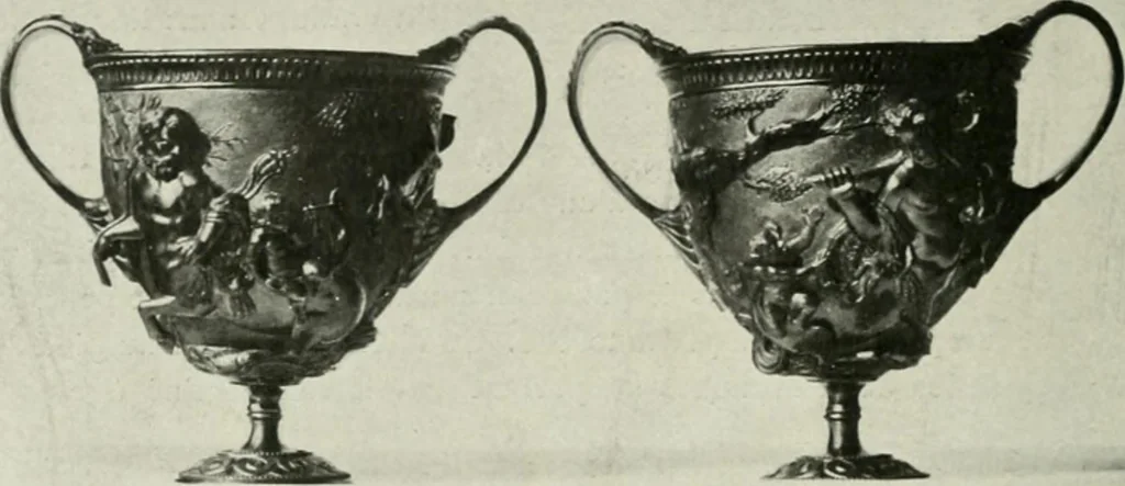 An illustration from Pompéi : histoire-vie privée, 1910, leaf 155