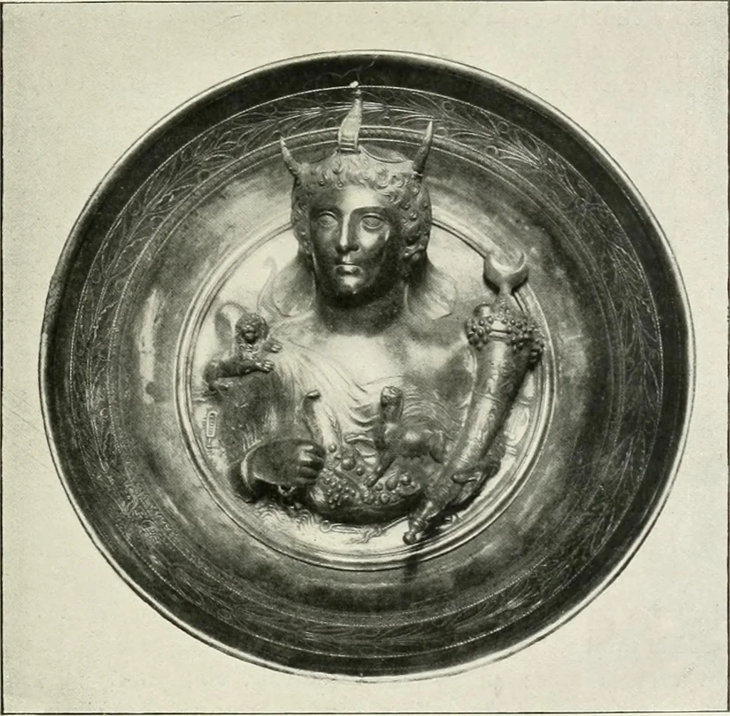 An illustration from Pompéi : histoire-vie privée, 1910, leaf 156