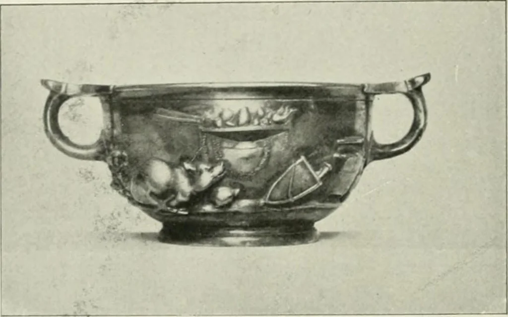 An illustration from Pompéi : histoire-vie privée, 1910, leaf 157