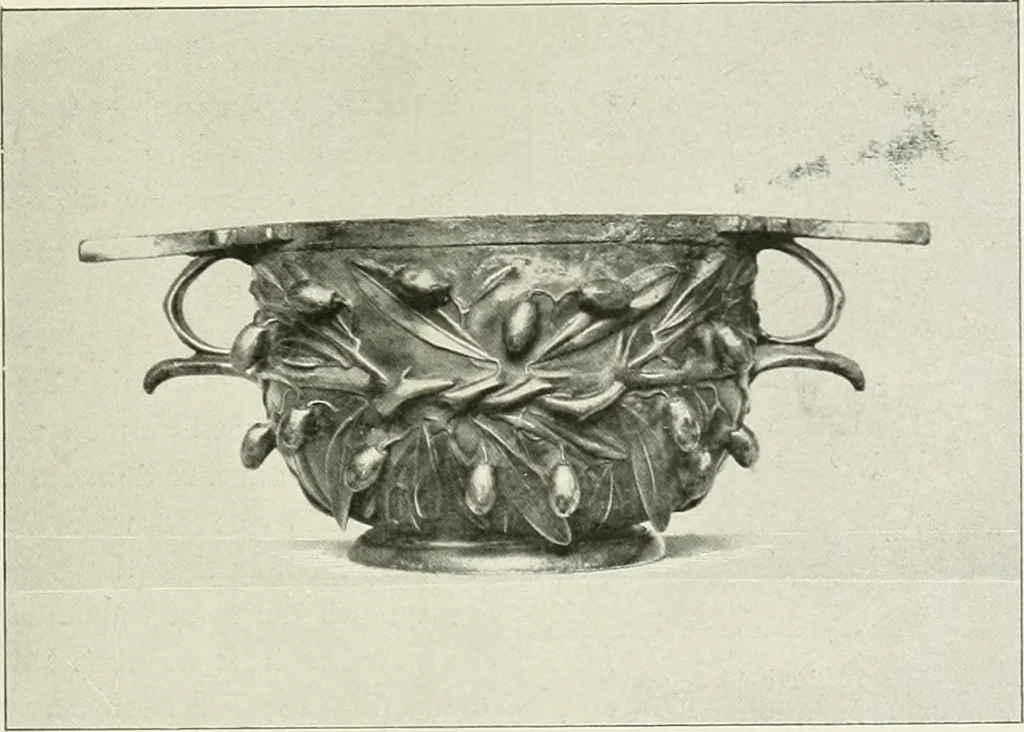 An illustration from Pompéi : histoire-vie privée, 1910, leaf 158