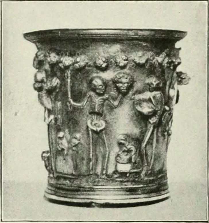 An illustration from Pompéi : histoire-vie privée, 1910, leaf 159