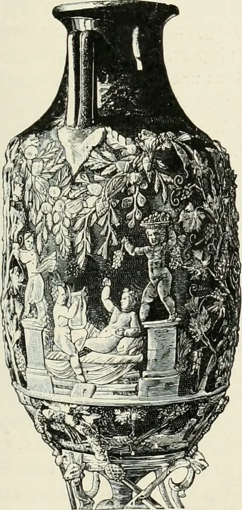 An illustration from Pompéi : histoire-vie privée, 1910, leaf 168