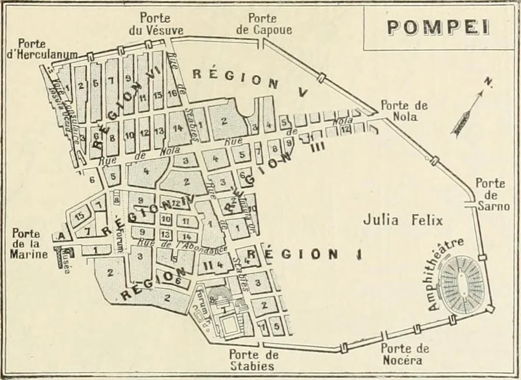 An illustration from Pompéi : histoire-vie privée, 1910, leaf 178