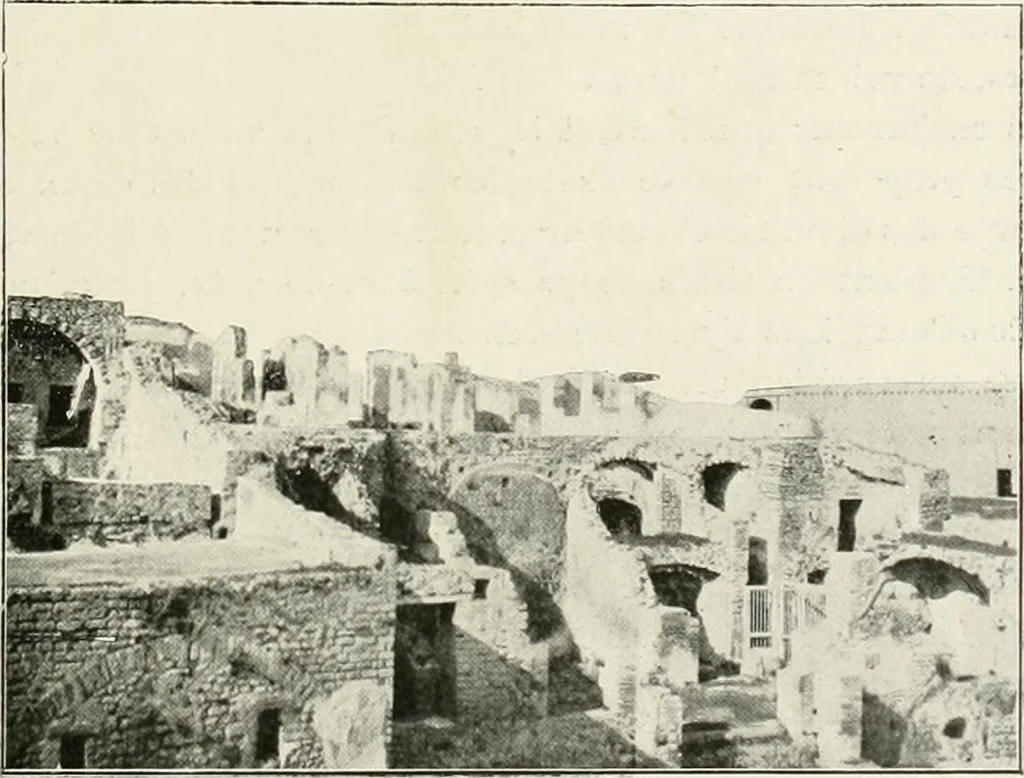 An illustration from Pompéi : histoire-vie privée, 1910, leaf 24