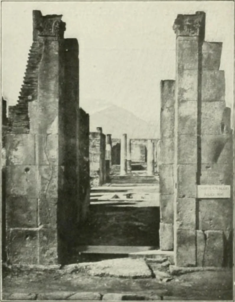 An illustration from Pompéi : histoire-vie privée, 1910, leaf 55