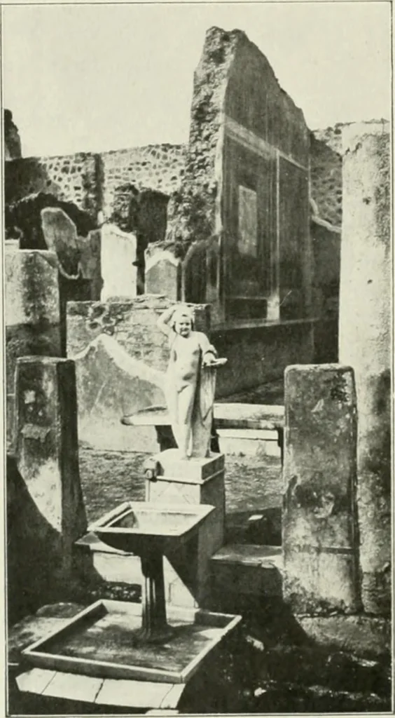 An illustration from Pompéi : histoire-vie privée, 1910, leaf 75