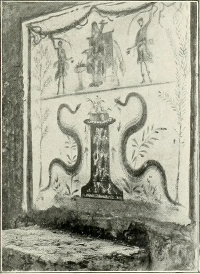 An illustration from Pompéi : histoire-vie privée, 1910, leaf 78