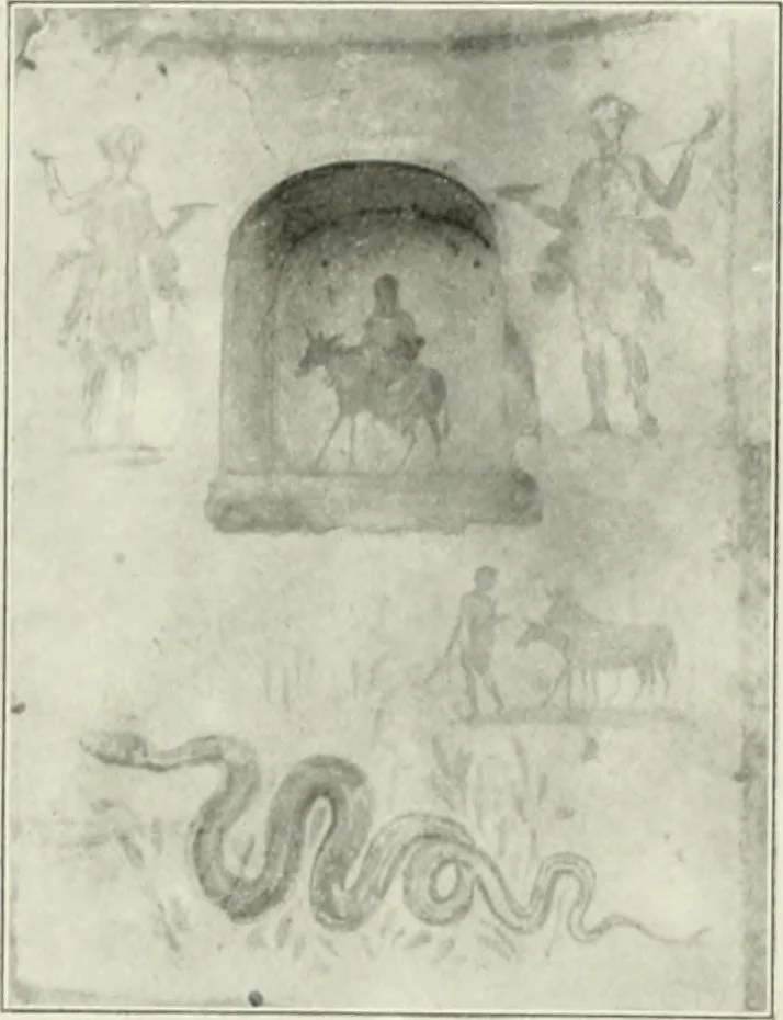 An illustration from Pompéi : histoire-vie privée, 1910, leaf 79