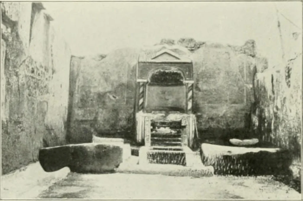 An illustration from Pompéi : histoire-vie privée, 1910, leaf 91