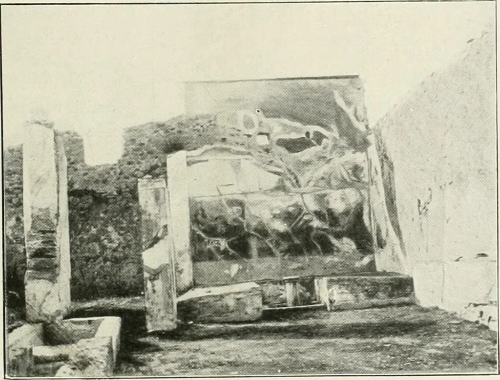 An illustration from Pompéi : histoire-vie privée, 1910, leaf 92
