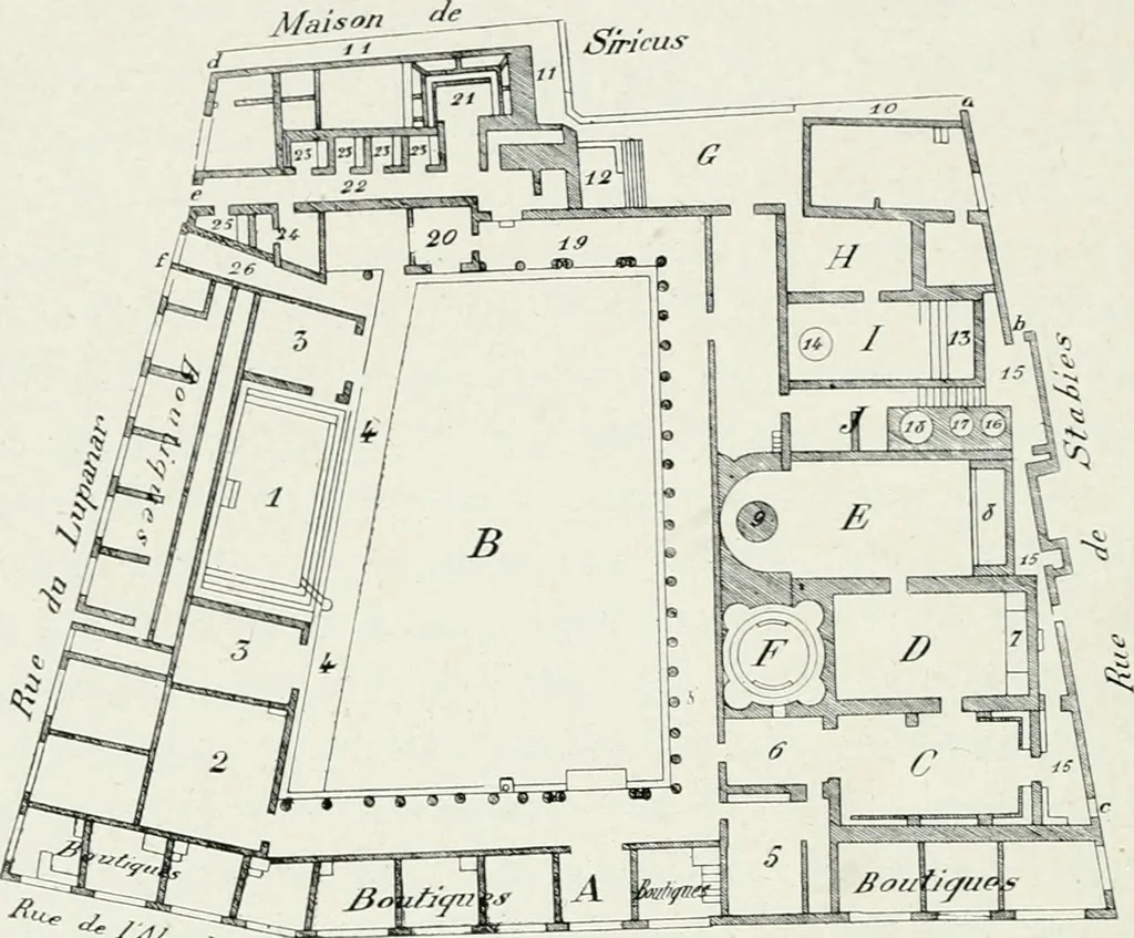 An illustration from Pompéi : vie publique, 1906, leaf 109