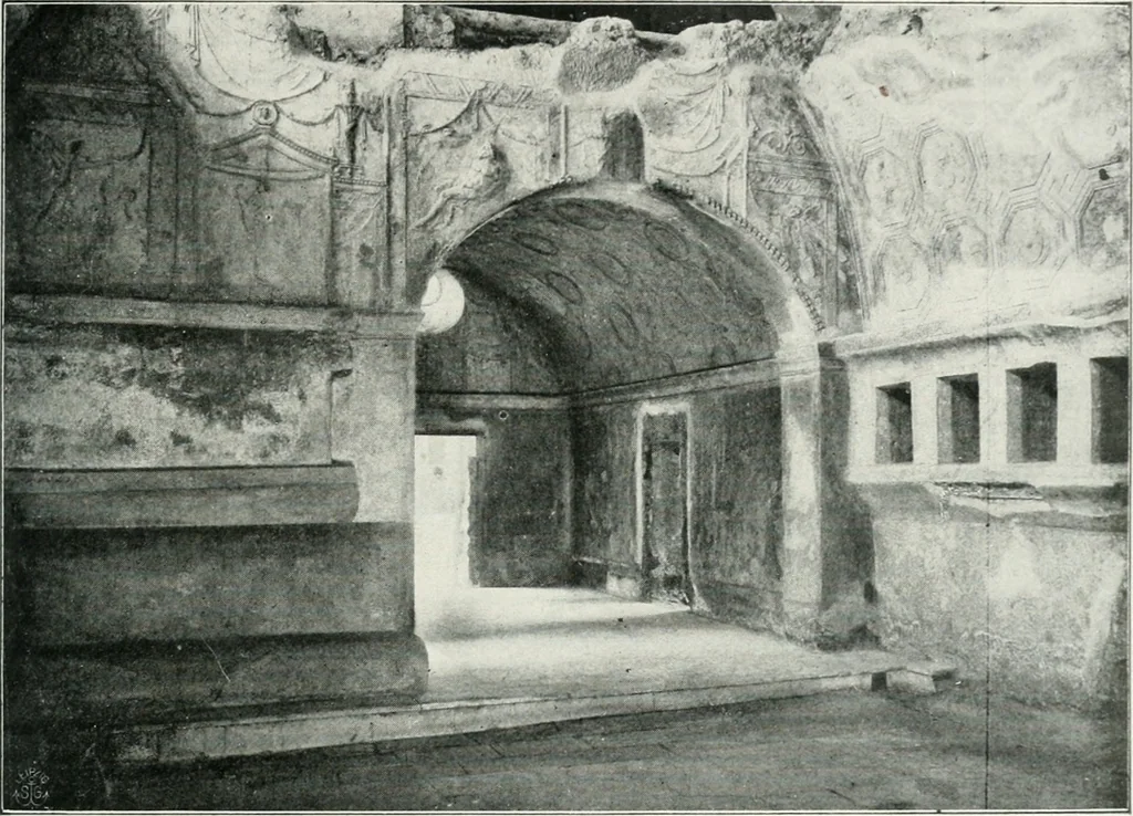 An illustration from Pompéi : vie publique, 1906, leaf 112