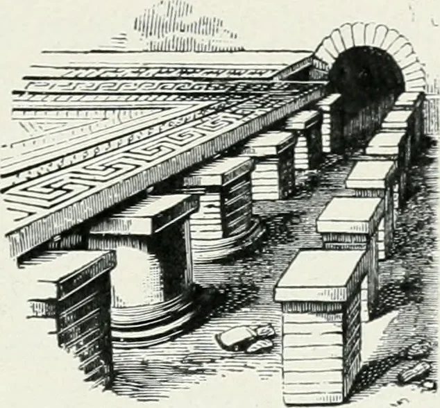 An illustration from Pompéi : vie publique, 1906, leaf 114