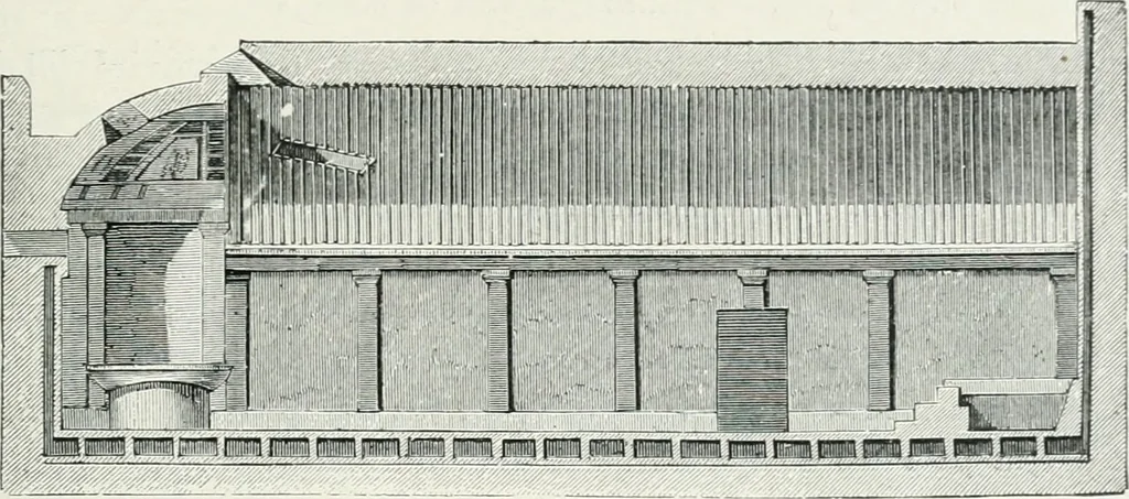 An illustration from Pompéi : vie publique, 1906, leaf 120
