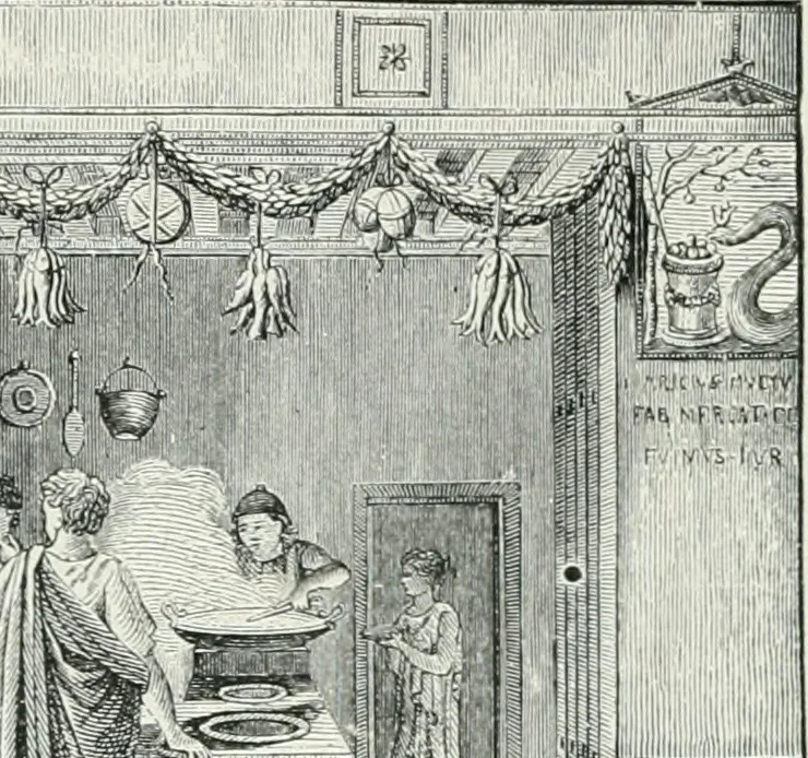 An illustration from Pompéi : vie publique, 1906, leaf 127