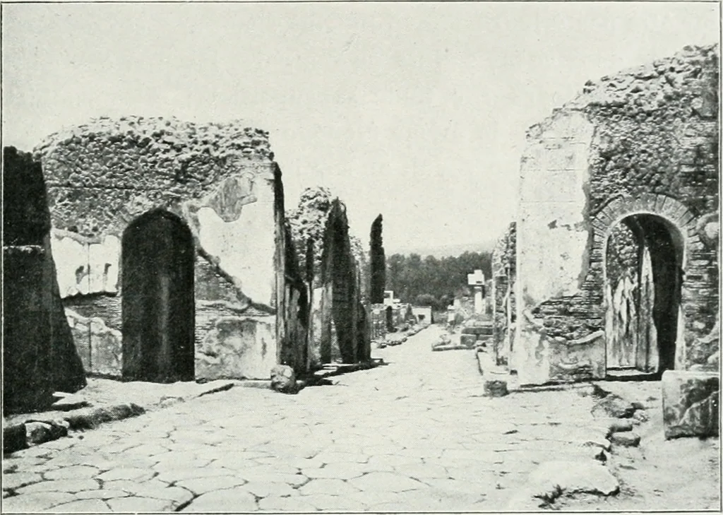 An illustration from Pompéi : vie publique, 1906, leaf 22