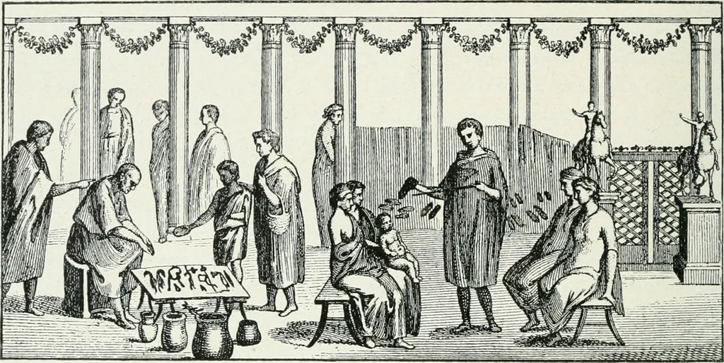 An illustration from Pompéi : vie publique, 1906, leaf 35