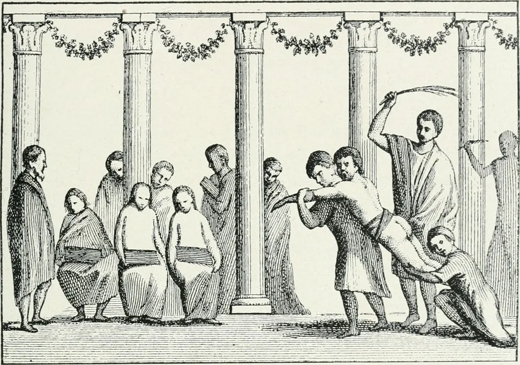 An illustration from Pompéi : vie publique, 1906, leaf 36
