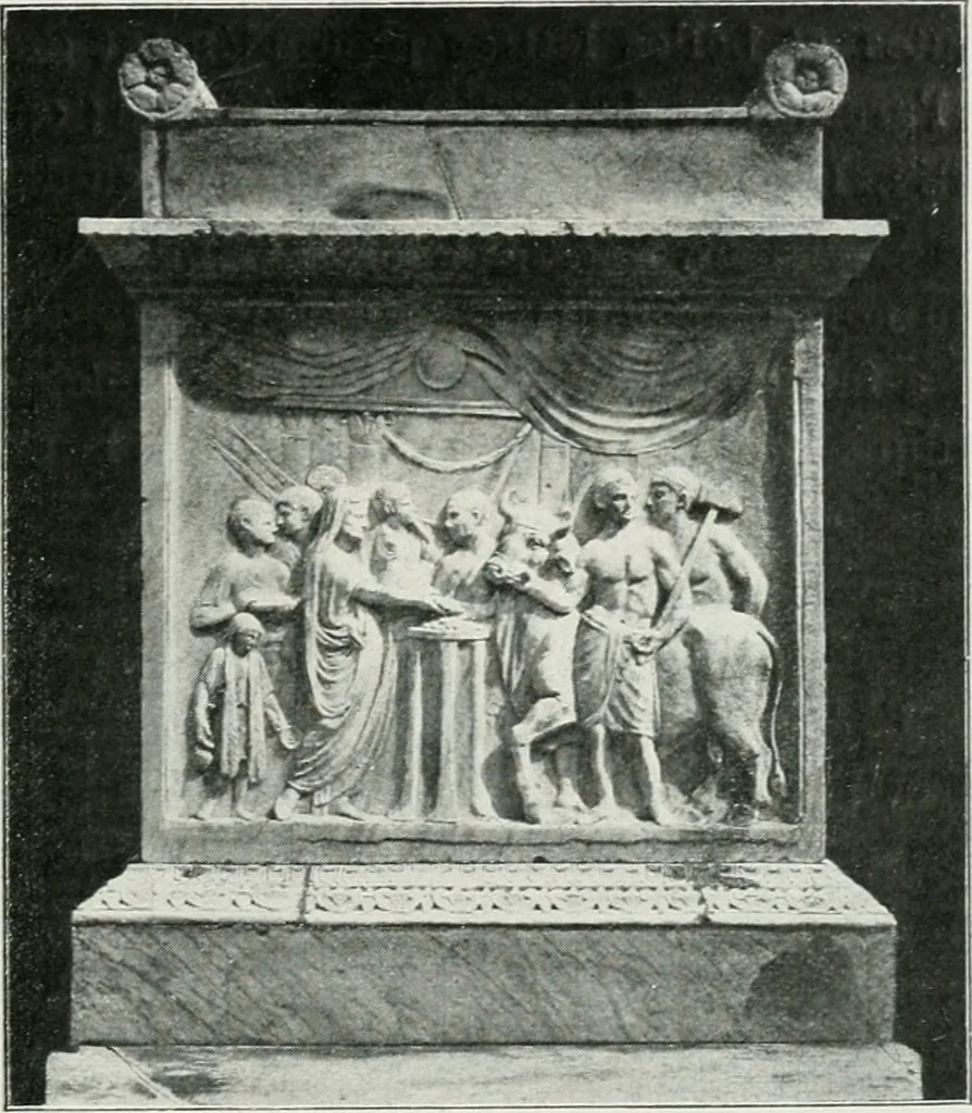 An illustration from Pompéi : vie publique, 1906, leaf 62