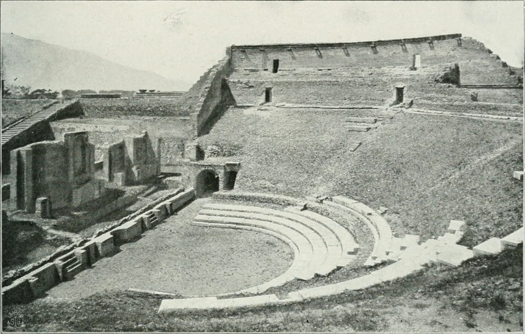 An illustration from Pompéi : vie publique, 1906, leaf 86