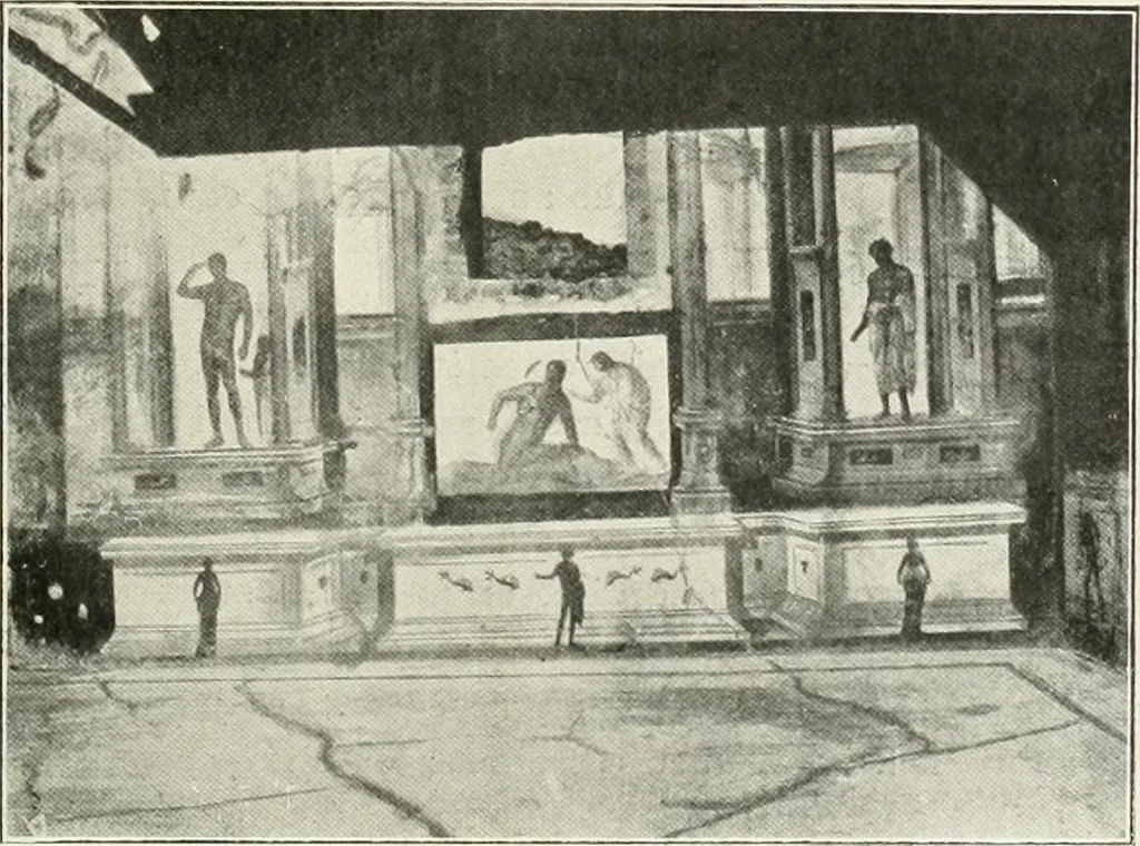 An illustration from Pompéi : vie publique, 1910, leaf 102