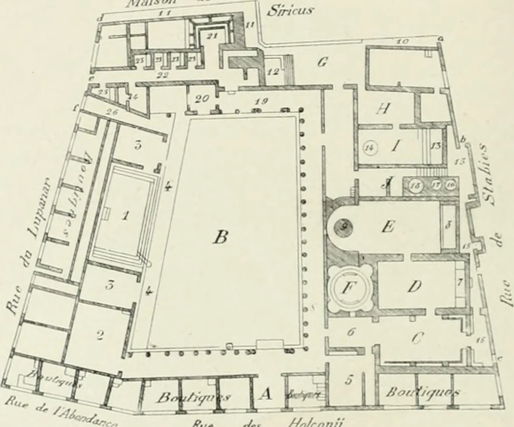 An illustration from Pompéi : vie publique, 1910, leaf 111