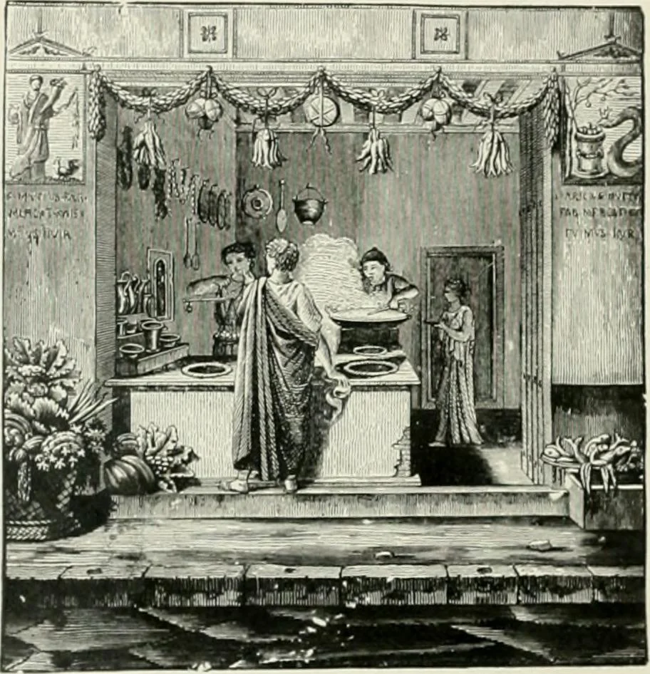 An illustration from Pompéi : vie publique, 1910, leaf 129