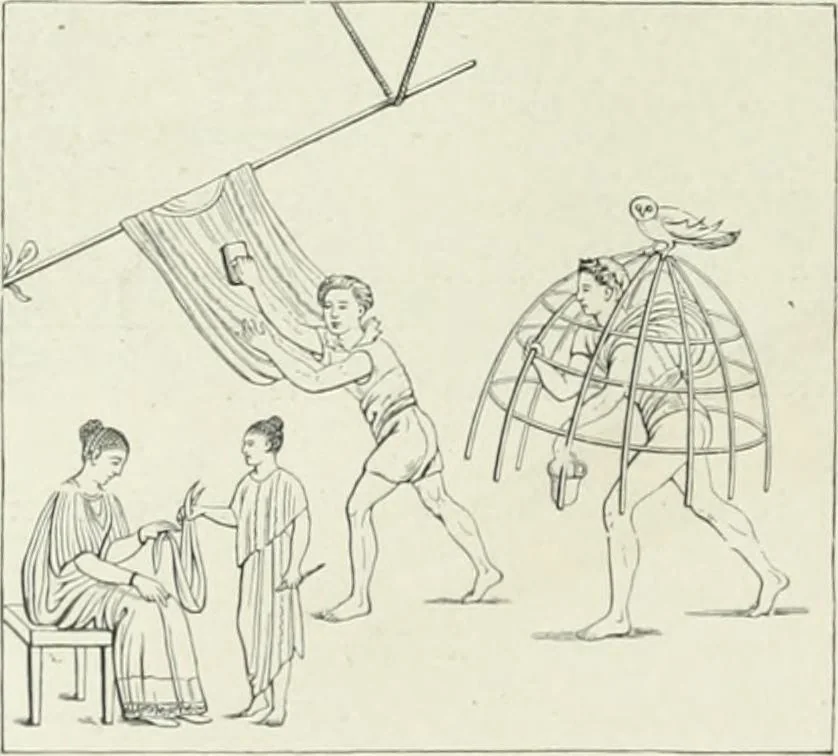 An illustration from Pompéi : vie publique, 1910, leaf 131