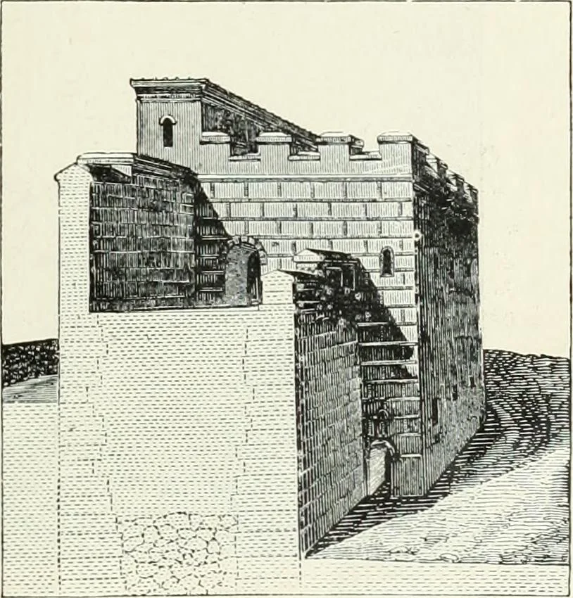 An illustration from Pompéi : vie publique, 1910, leaf 18