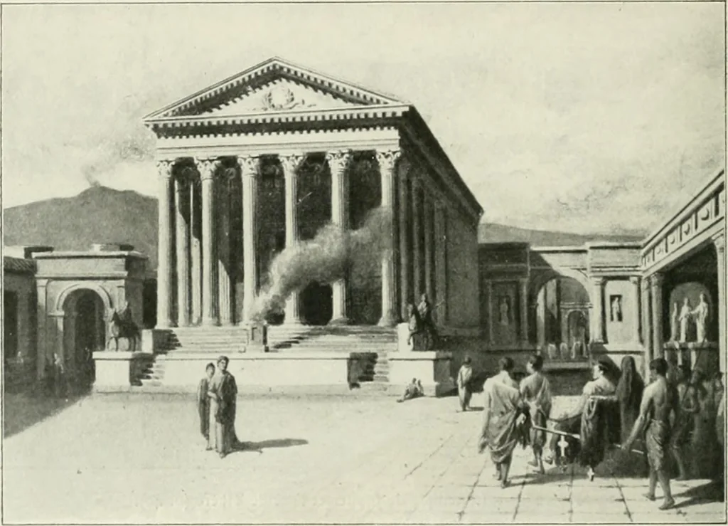 An illustration from Pompéi : vie publique, 1910, leaf 51