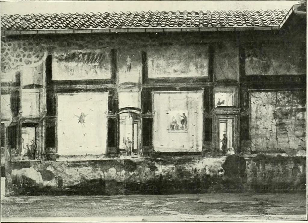 An illustration from Pompéi : vie publique, 1910, leaf 58