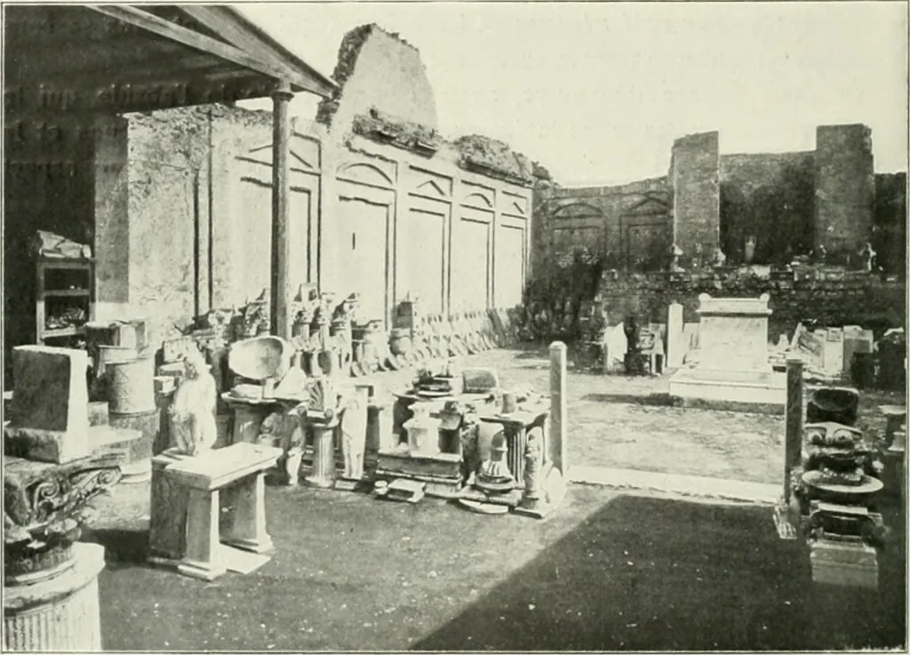 An illustration from Pompéi : vie publique, 1910, leaf 63