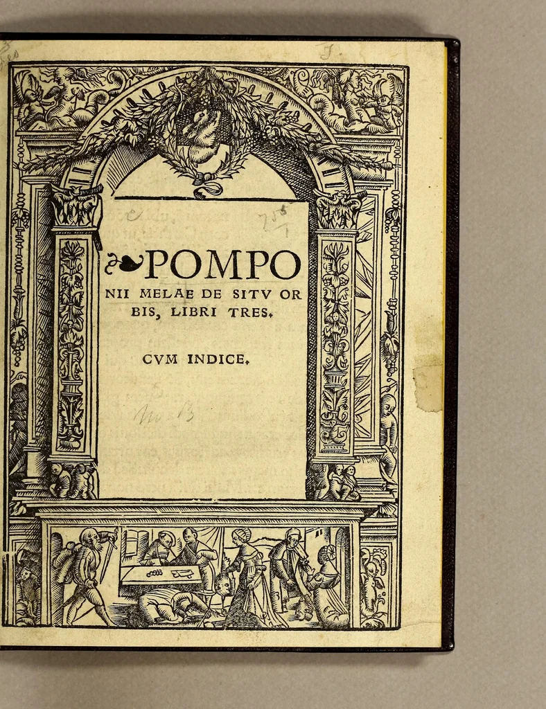 An illustration from Pomponii Melae De situ orbis, libri tres. : cum indice, 1520, leaf 7