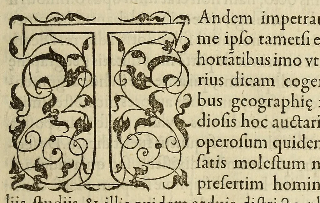 An illustration from Pomponii Melæ De situ orbis libri tres. : Vnà cum auctario Petri Ioannis Oliuarij Valentini, instauratione totius libelli & castigatione perquam multorum locorum, insertis quoque locis plerísque in eode[m] libello desideratis, 1557, leaf 25