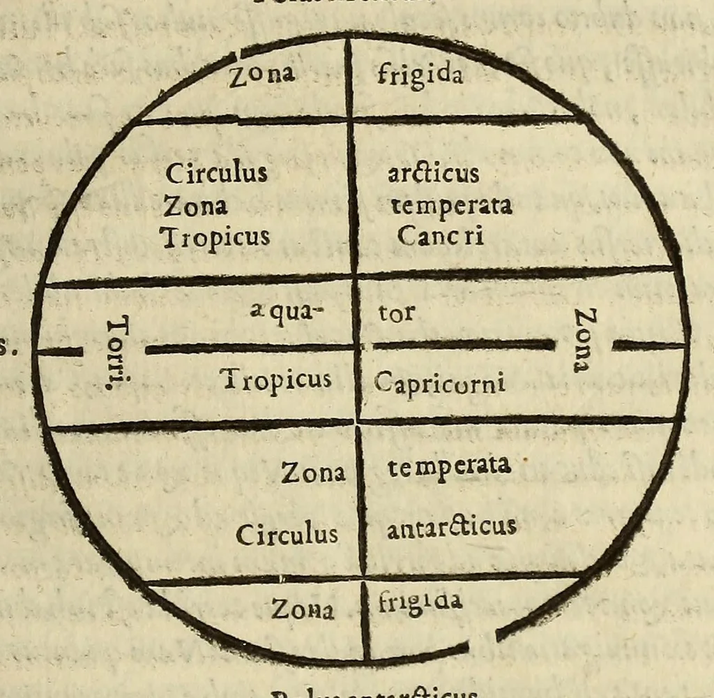 An illustration from Pomponii Melæ De situ orbis libri tres. : Vnà cum auctario Petri Ioannis Oliuarij Valentini, instauratione totius libelli & castigatione perquam multorum locorum, insertis quoque locis plerísque in eode[m] libello desideratis, 1557, leaf 45