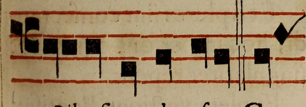 An illustration from Pontificale romanvm Clementis VIII primum : posteà uerò Vrbani VIII ; auctoritate recognitum ; cum figuris, 1683, leaf 100